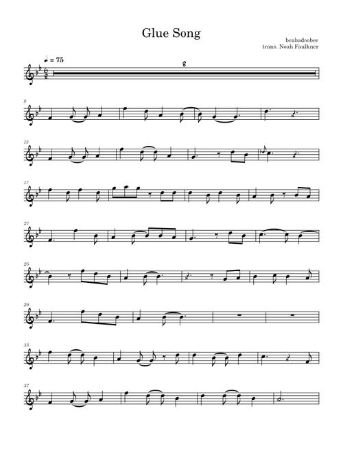 Glue Song – beabadoobee