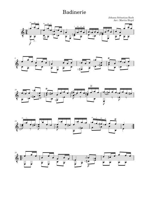Badinerie – Johann Sebastian Bach
