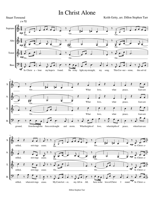 In Christ Alone - SATB