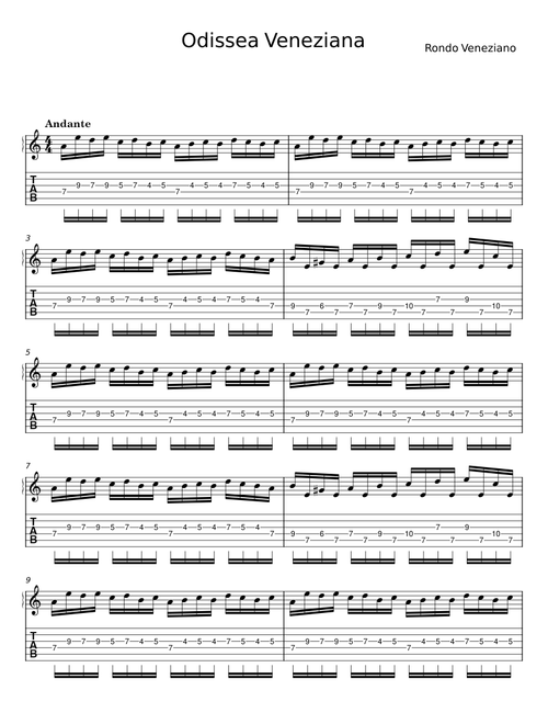 Odissea Veneziana - Rondo Veneziano