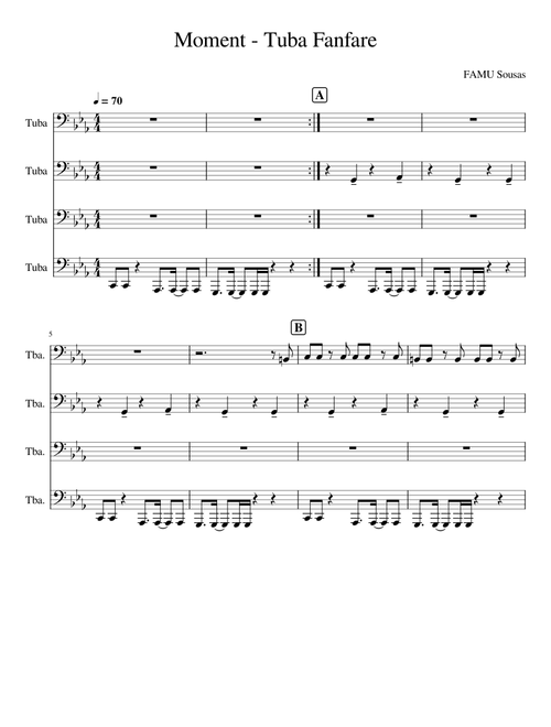 Moment - Tuba Fanfare