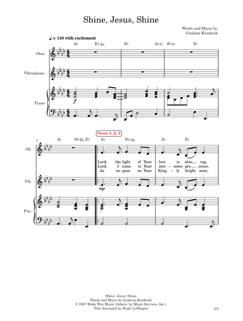 Shine Jesus Shine – Graham Kendrick