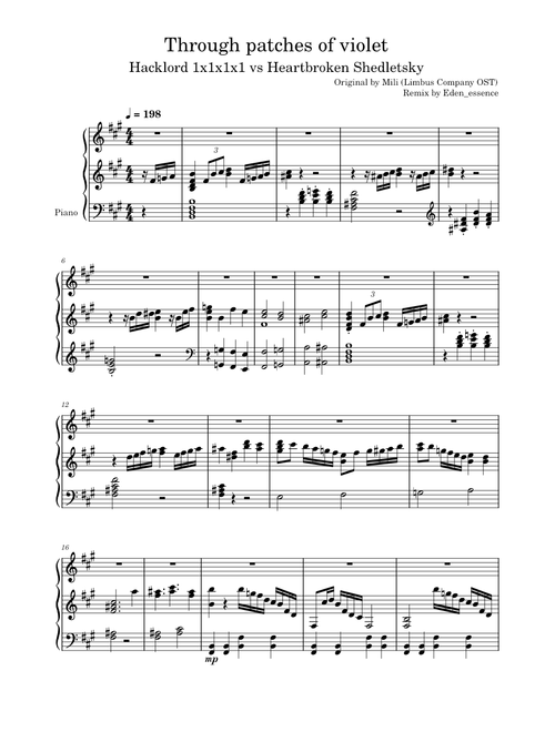 Through Patches of Violet – Mili