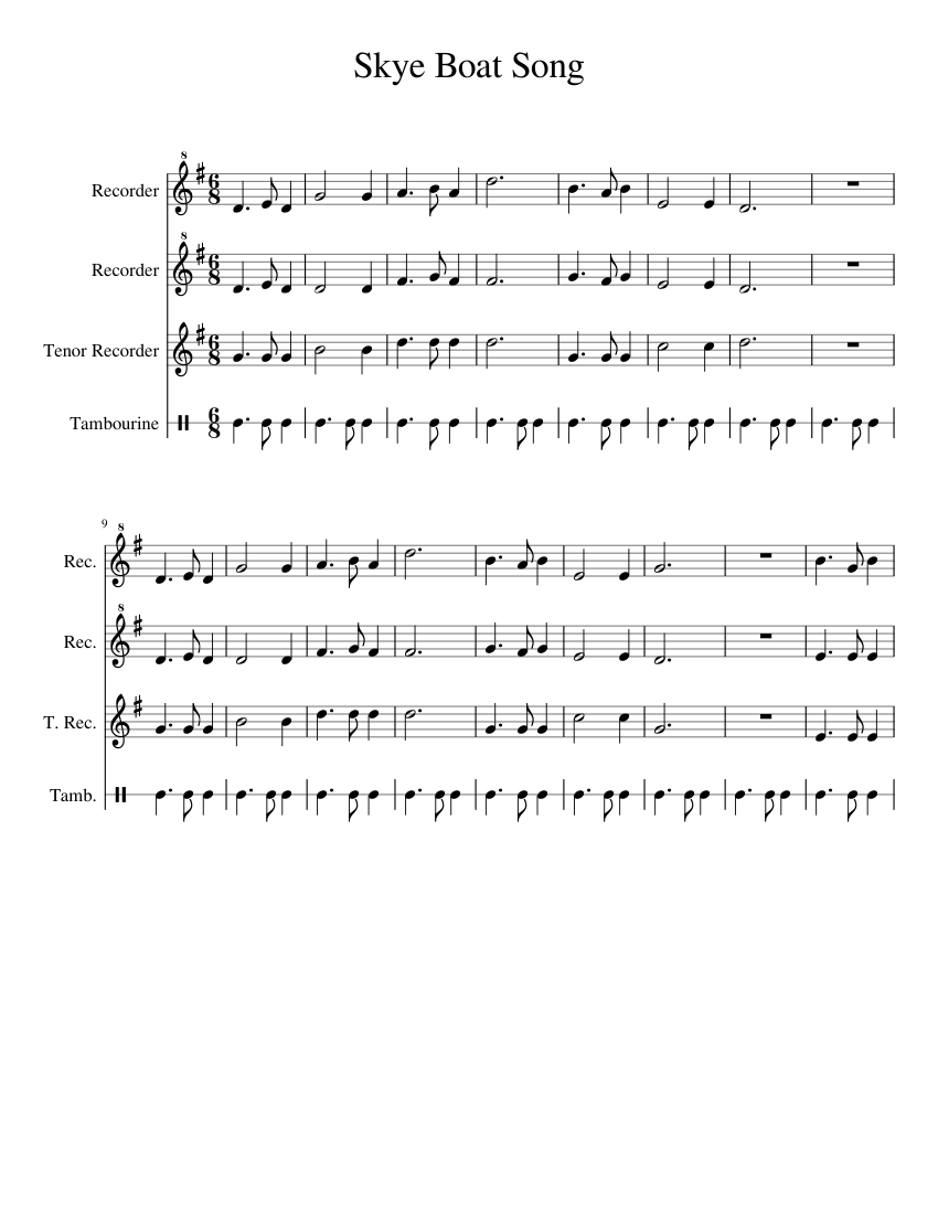 Tenor recorder music on sale