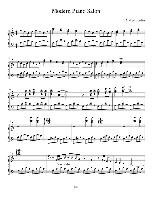 Modern Piano Salon