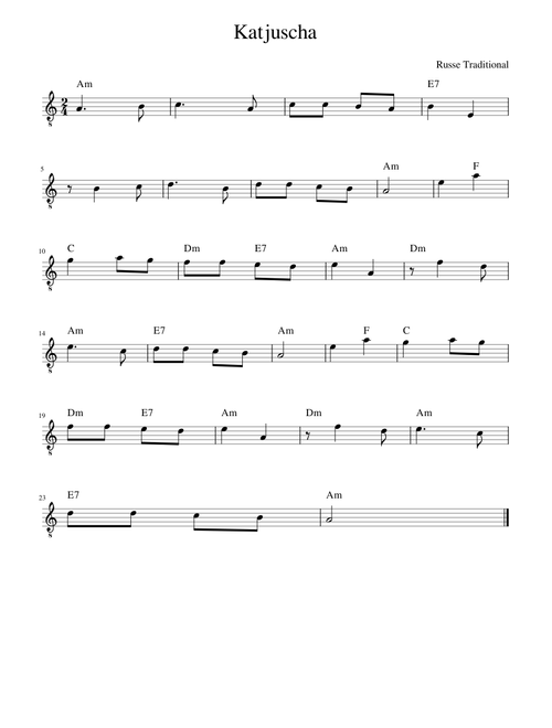 katyusha – Alexandrov Ensemble (Red Army Choir)
