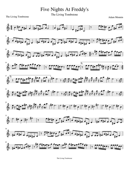 Five Nights At Freddy's Trumpet Solo