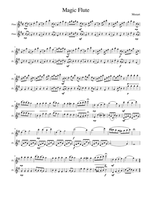 Magic Flute Mozart