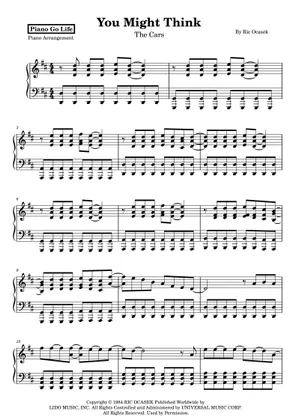 The Cars - Don't Cha Stop: Drum Sheet Music (JDS: The Cars Collection) (English