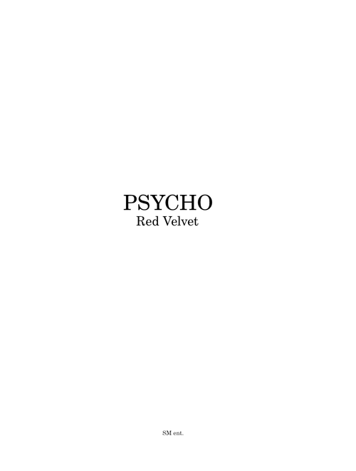 Psycho – Red Velvet
