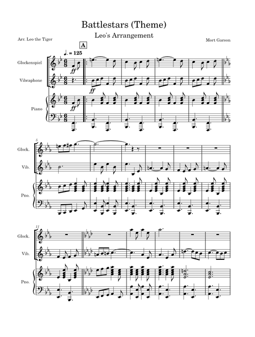 Arrangement: Battlestars (TV Theme)