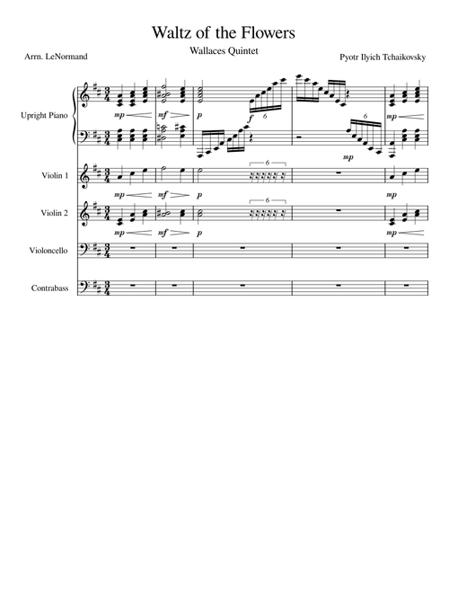Waltz of the Flowers (Wallaces Quintet)