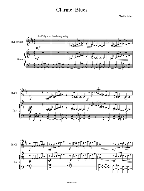 Clarinet Blues