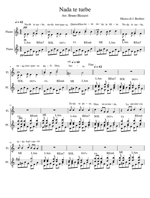 Nada te turbe – Taizé Nada te turbe