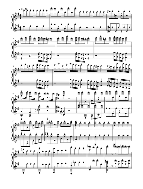 Mozart - Symphony No. 25 in G Minor Easy Version