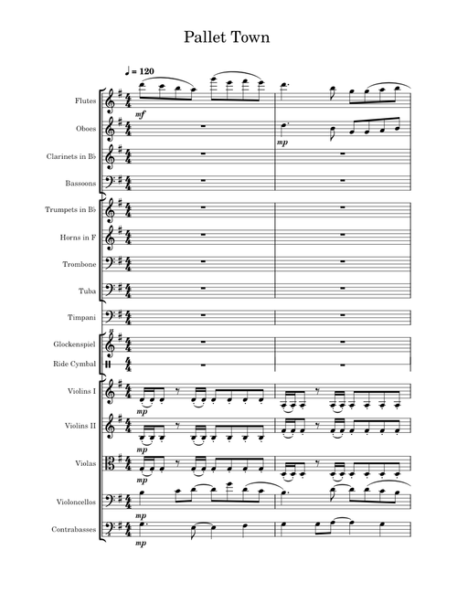 Pallet Town (for Orchestra)