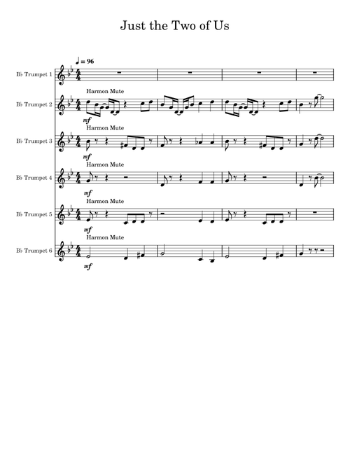 Just the Two of Us - Trumpet Sextet