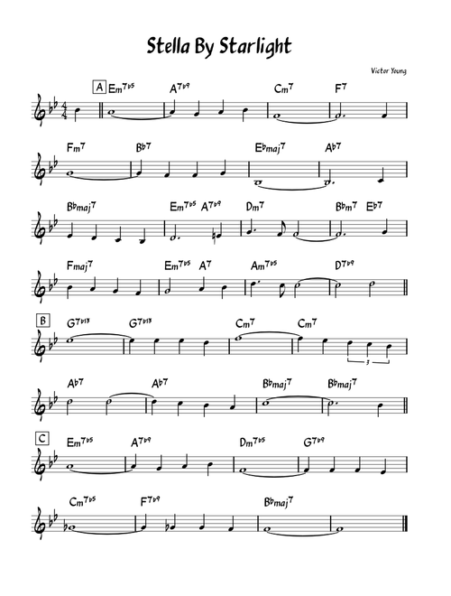 Stella By Starlight – Victor Young