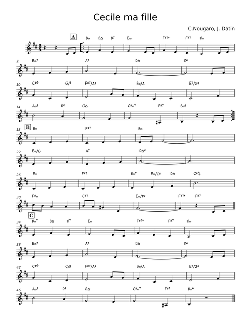 roland dyens sheet music by aleksandrakit | Play, print, and