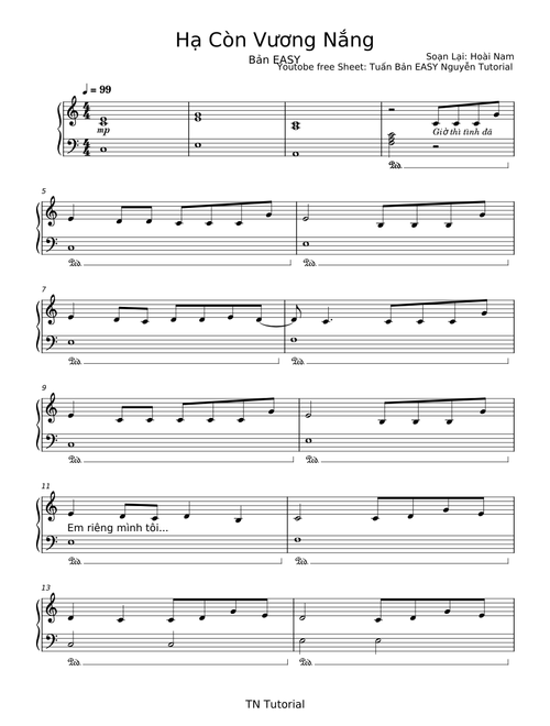 Hạ Còn Vương Nắng - Doãn Hoài Nam