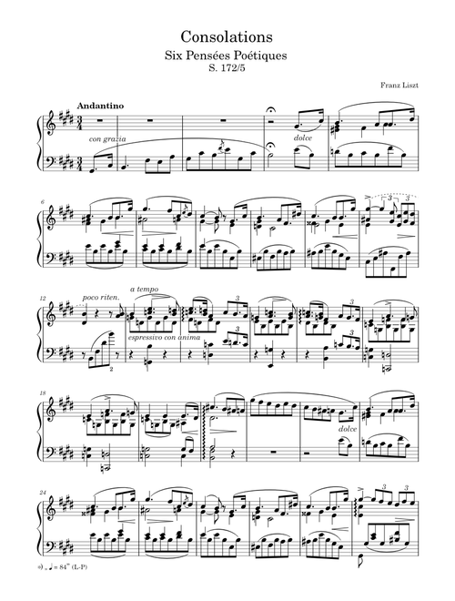 Consolation No. 5