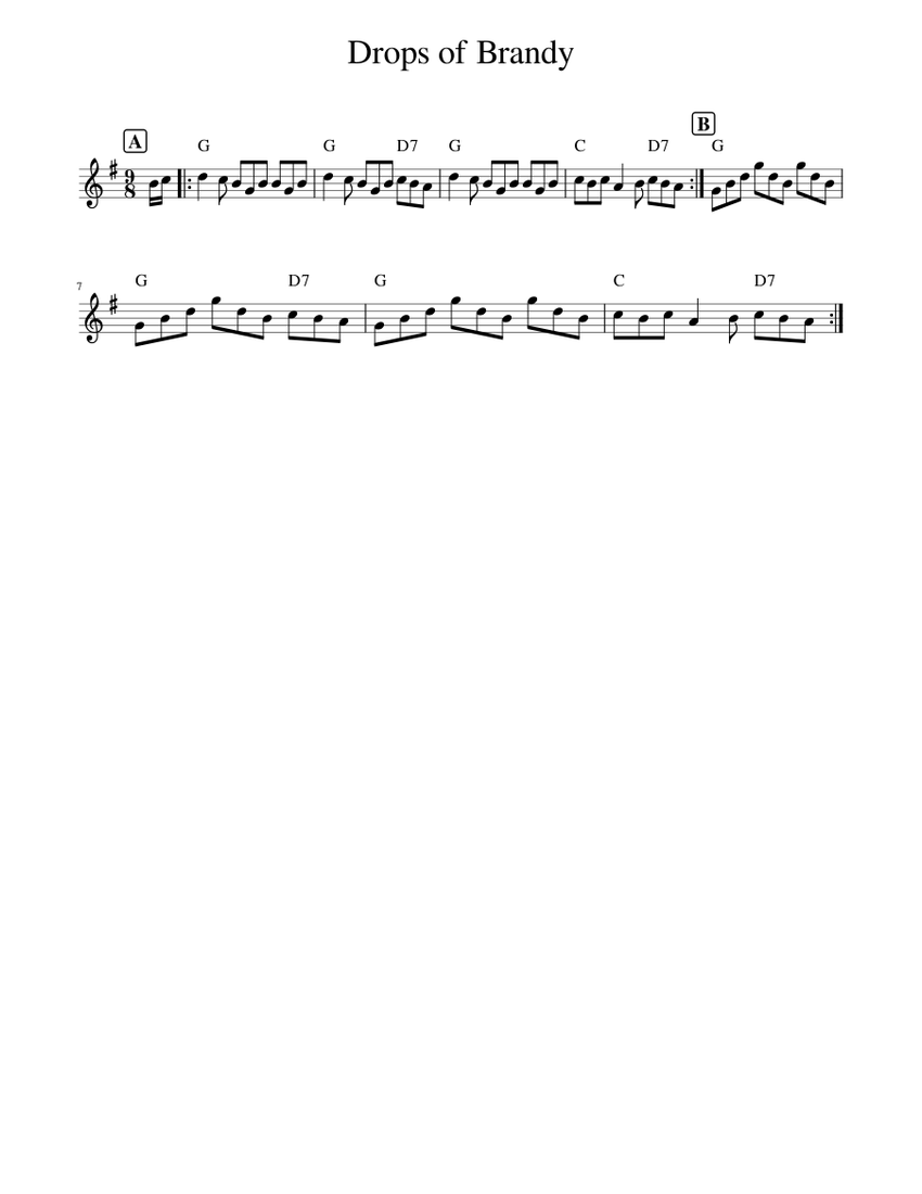 Drops of Brandy Sheet music for Piano (Solo)