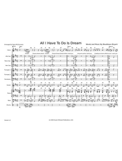 All I Have To Do Is Dream – The Everly Brothers