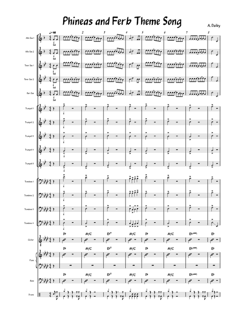 Phineas and ferb theme – Bowling for Soup Phineas and Ferb Theme
