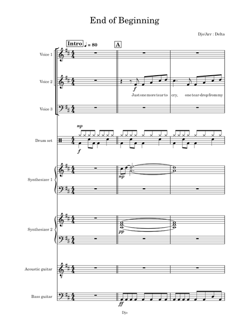 End Of Beginning – Djo