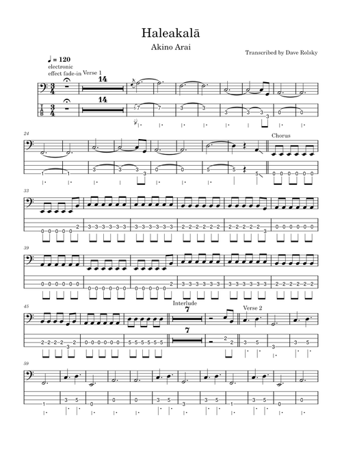 Haleakalā – Akino Arai
