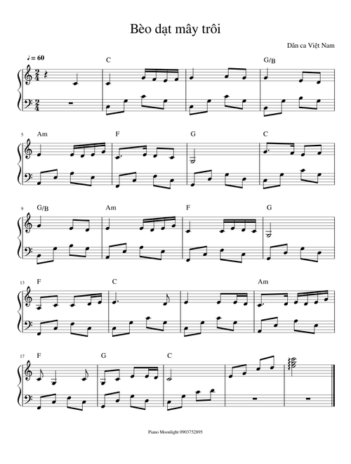 Bèo dạt mây trôi