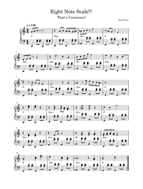 Eight Note Scale?!