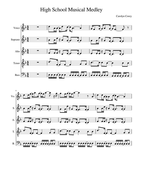 High School Musical Medley