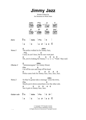 Play Official version of Clampdown Sheet Music by The Clash