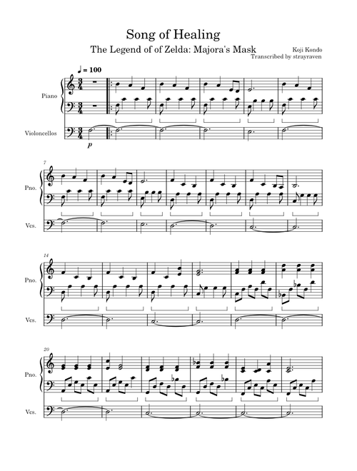 Song of Healing – Koji Kondo The Legend of Zelda: Majora's Mask