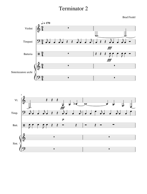 Terminator 2 theme