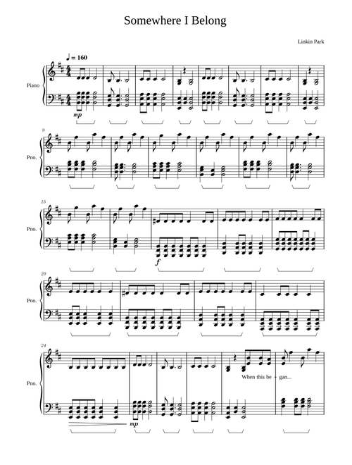 Somewhere I Belong-Linkin Park