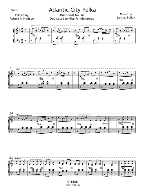 Atlantic City Polka - James Bellak