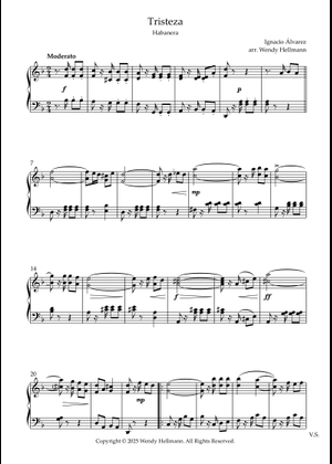 Tristeza – Oscar Peterson Sheet Music with Chords for Piano