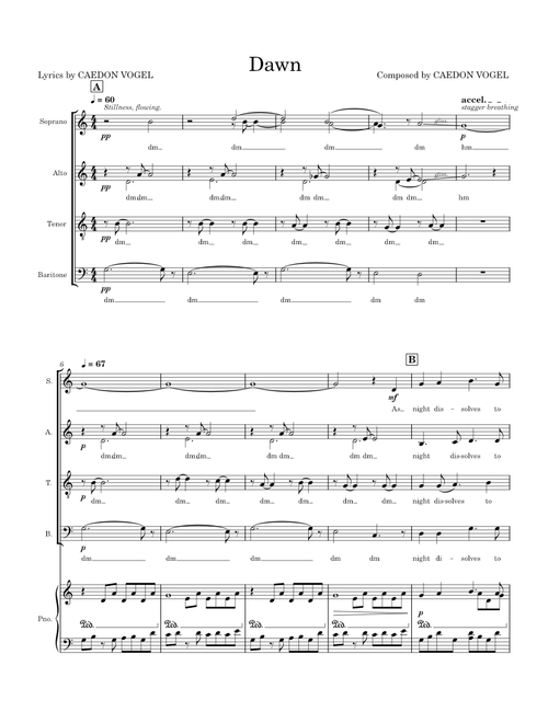 Dawn – Caedon Vogel