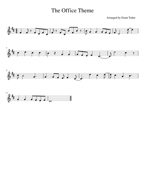 The Office Clarinet Solo