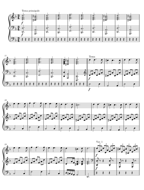 Variations on La folia for Solo Organ, Op.72 – Leporlla