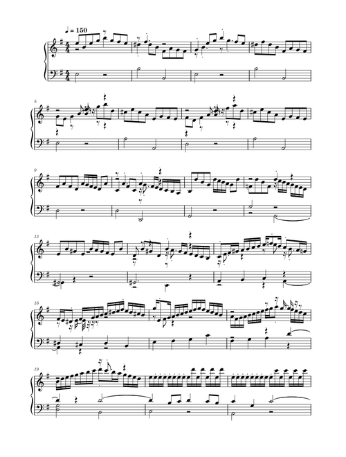Brandenburg Concerto No.4 in G major, BWV 1049 – Johann Sebastian Bach