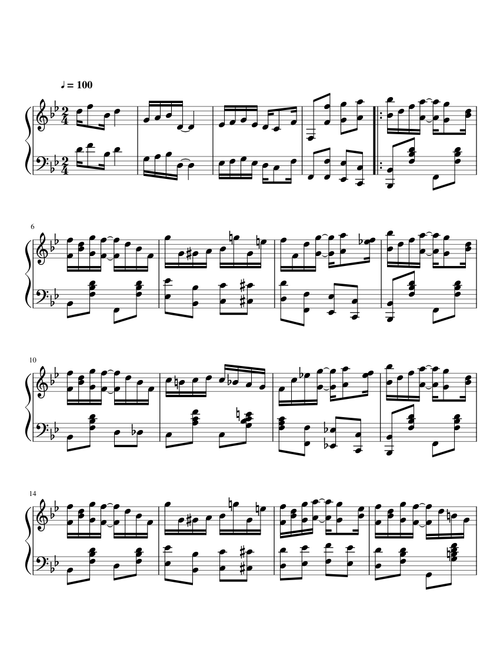 Sunflower Slow Drag - Scott Joplin
