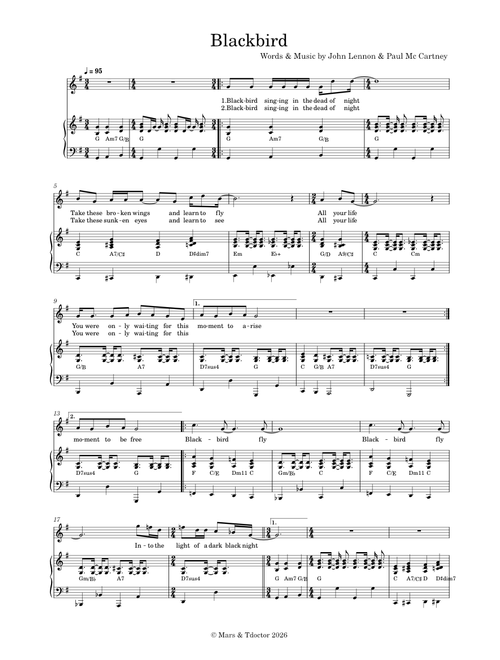 Blackbird – The Beatles
