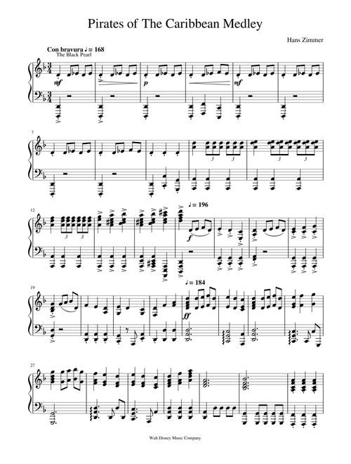 Pirates Of The Caribbean Medley – Hans Zimmer