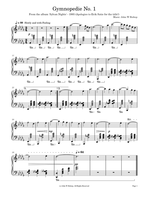 Gymnopedie No. 1