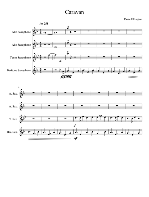 Caravan Sax Quartet