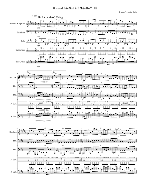 Air on a G String – Johann Sebastian Bach