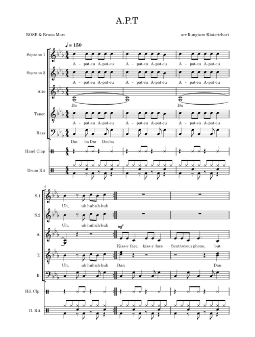 APT SATB – rungtum